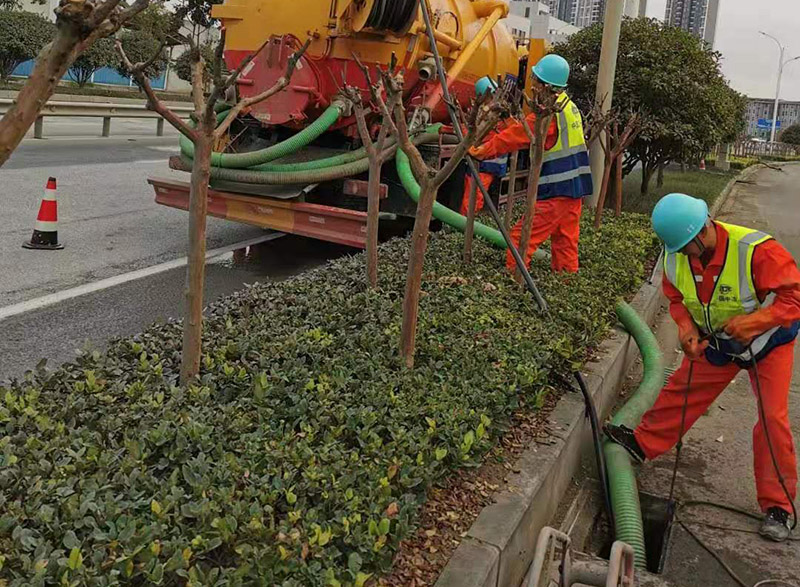 武宣市政管道清淤